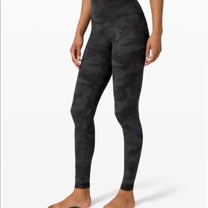 Lululemon ALIGN PANT 31" Incognito Camo Grey S 4